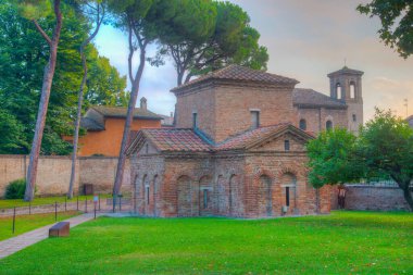 Mausoleo di Galla Placidia İtalyan kenti Ravenna 'da.