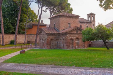 Mausoleo di Galla Placidia İtalyan kenti Ravenna 'da.