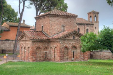Mausoleo di Galla Placidia İtalyan kenti Ravenna 'da.