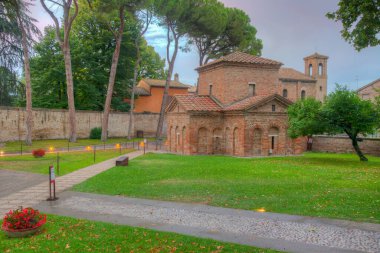 Mausoleo di Galla Placidia İtalyan kenti Ravenna 'da.