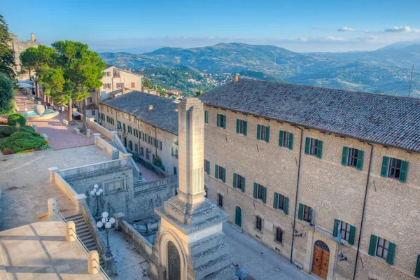 Citta di San Marino 'daki Begni Sarayı.