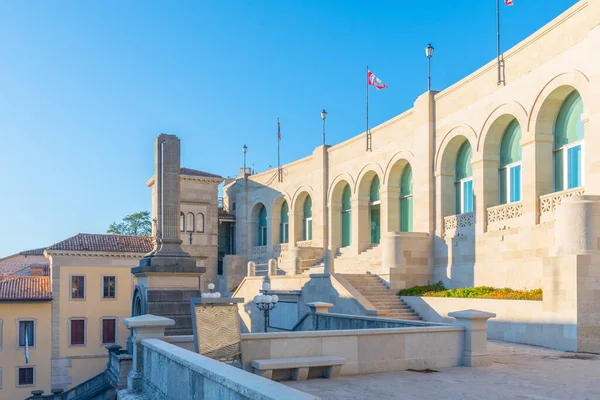 San Marino 'daki modern sanat galerisi.