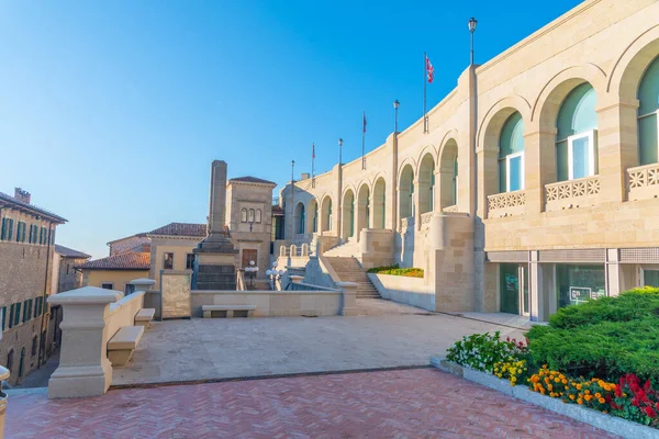 San Marino 'daki modern sanat galerisi.