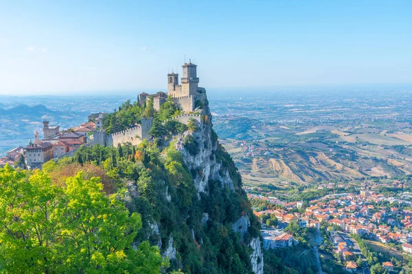 Guaita Eerste Toren Van San Marino — Stockfoto