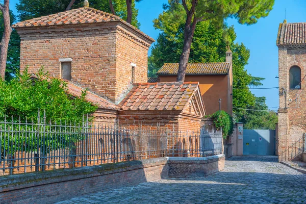 Mausoleo Galla Placidia Italienska Staden Ravenna — Stockfoto