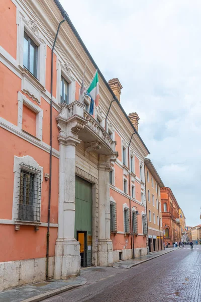 Strada Nel Centro Della Città Italiana Ravenna — Foto Stock