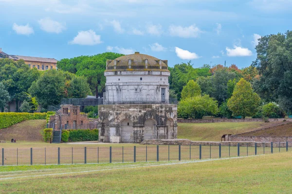 Teodorico Mausoleum Italienska Staden Ravenna — Stockfoto