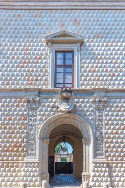 Palazzo Dei Diamanti Italském Městě Ferrara — Stock fotografie