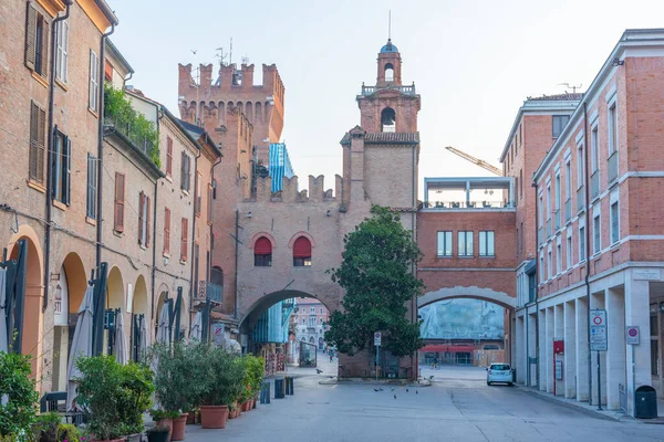 Corso Porta Reno Italiaanse Stad Ferrara — Stockfoto