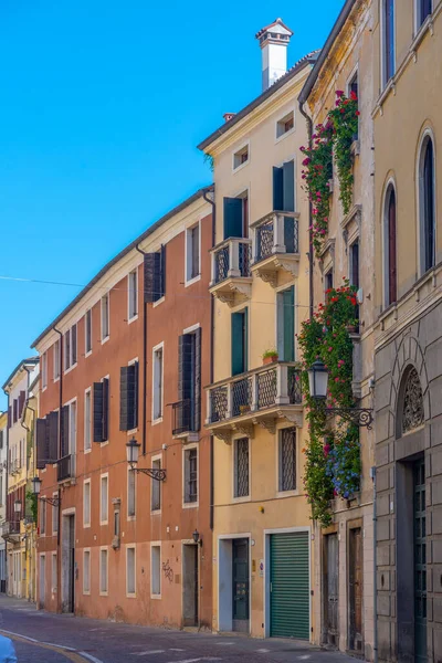 Historische Huizen Oude Stad Van Padua Italië — Stockfoto