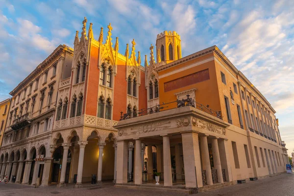Történelmi Ház Régi Város Padova Olaszországban — Stock Fotó