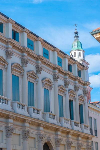 Historical Houses Old Town Vicenza Italy — Stock Photo, Image