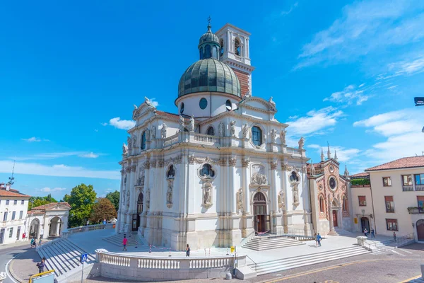 Vista Del Santuario Madonna Monte Berico Ciudad Italiana Vicenza —  Fotos de Stock