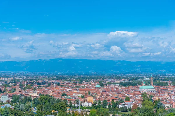 Luftaufnahme Der Altstadt Von Vicenza Italien — Stockfoto