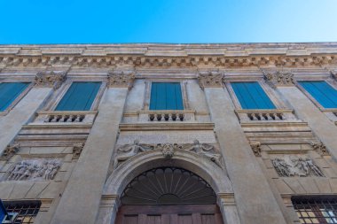 Scamozzi Sarayı İtalyan şehri Vicenza 'da..