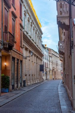 İtalya 'nın eski Vicenza kasabasındaki Palladio Müzesi.