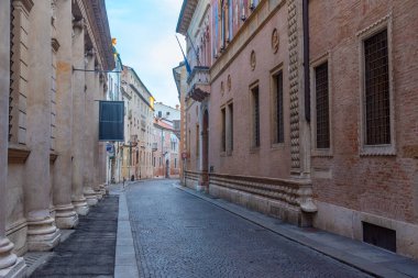 İtalya 'nın eski Vicenza kasabasındaki Palladio Müzesi.