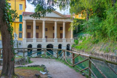 Loggia Valmarana İtalyan kasabası Vicenza 'da.