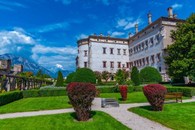 İtalya 'nın Trento kentindeki Castello del Buonconsiglio avlusunda..