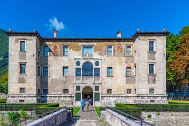 İtalyan kasabası Trento 'daki Palazzo delle Albere.