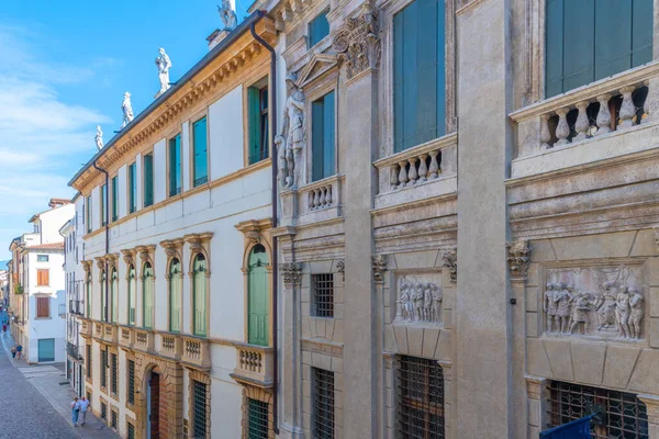 Palazzo Valmarana Braga Italiaanse Stad Vicenza — Stockfoto