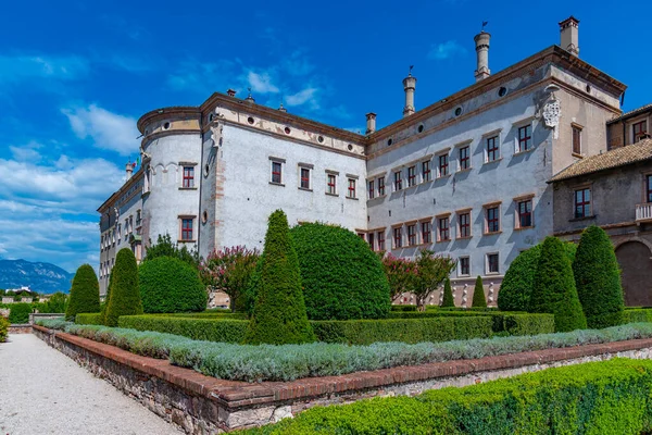 İtalya 'nın Trento kentindeki Castello del Buonconsiglio avlusunda..