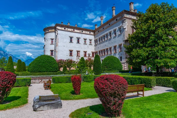 İtalya 'nın Trento kentindeki Castello del Buonconsiglio avlusunda..