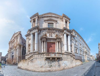 Catania, Ital 'daki San Francesco Borgia Kilisesi.
