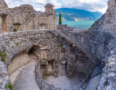 İtalya 'daki Riva del Garda Kalesi