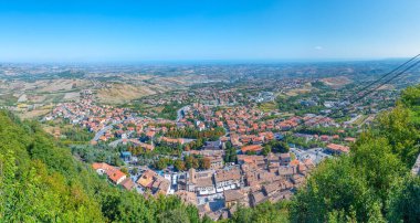 San Marino havadan görünümü
