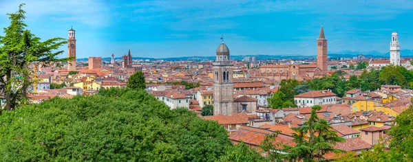 Giardino Giusti, Ital 'dan Verona' nın hava görüntüsü