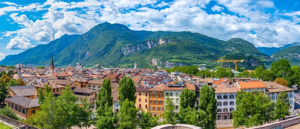 Pemandangan Udara Kota Tua Trento Italia — Stok Foto