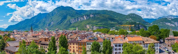 Aerial View Old Town Italian City Trent — ストック写真