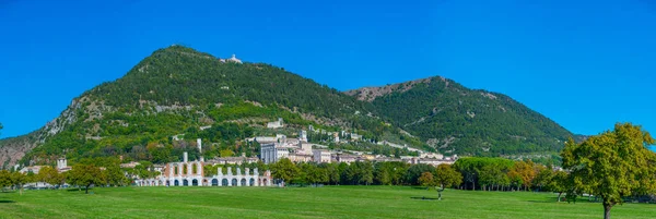 Vista Panorámica Ciudad Italiana Gubbi — Foto de Stock