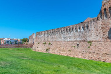 İtalya 'nın Rimini şehrindeki Sismondo Kalesi.
