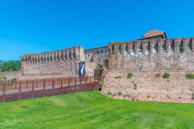 İtalya 'nın Rimini şehrindeki Sismondo Kalesi.