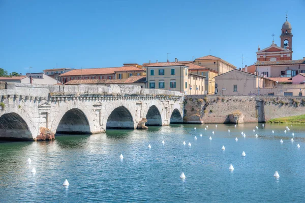 Köprü, tiberius (ponte di tiberio) Rimini, İtalya..