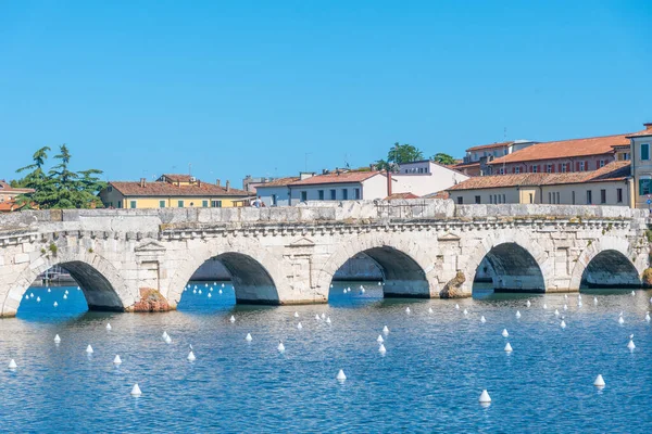 Köprü, tiberius (ponte di tiberio) Rimini, İtalya..