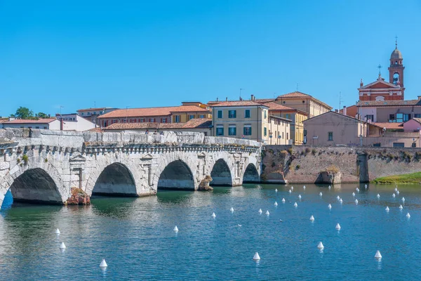 Köprü, tiberius (ponte di tiberio) Rimini, İtalya..