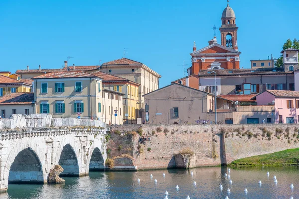 Köprü, tiberius (ponte di tiberio) Rimini, İtalya..