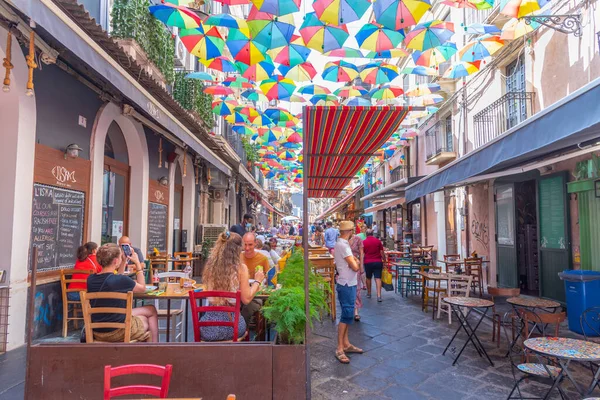 İtalya Sicilya 'daki Universita degli studi di catania binası.