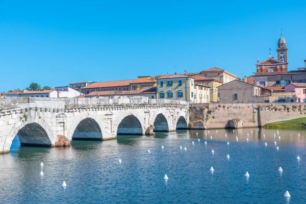 Köprü, tiberius (ponte di tiberio) Rimini, İtalya..