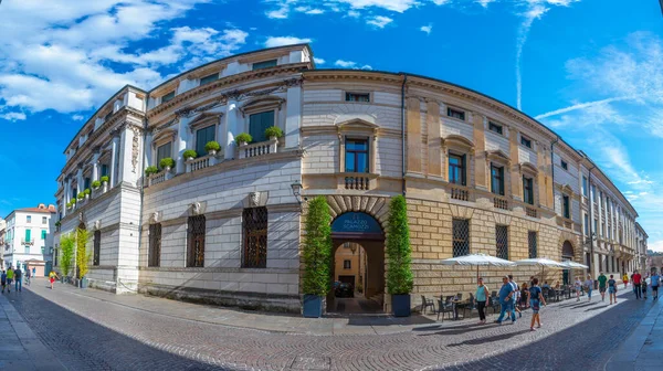 Vicenza Italy August 2021 Palazzo Scamozzi Old Town Vicenza Italy — Stock Photo, Image