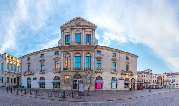 Vicenza Italy August 2021 Piazza Castello Italian Town Vicenza — ストック写真