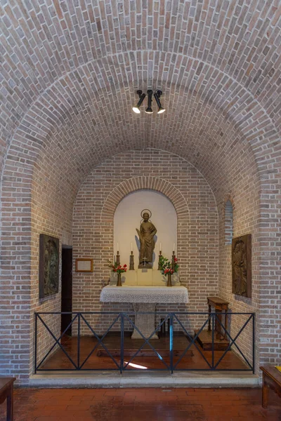 Citta San Marino Άγιος Μαρίνος Σεπτεμβρίου 2021 Εσωτερικό Του Παρεκκλησίου — Φωτογραφία Αρχείου