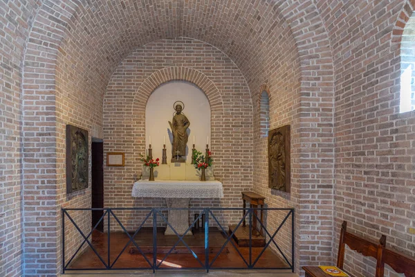 Citta San Marino San Marino September 2021 Interior Chapel Santa — 스톡 사진