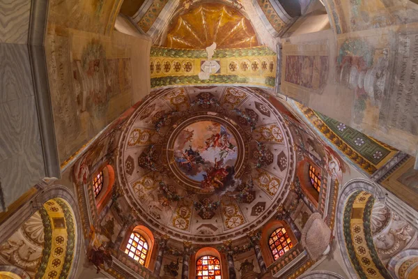 Ravenna Italia Septiembre 2021 Decoración Interior Basílica San Vitale Ciudad — Foto de Stock