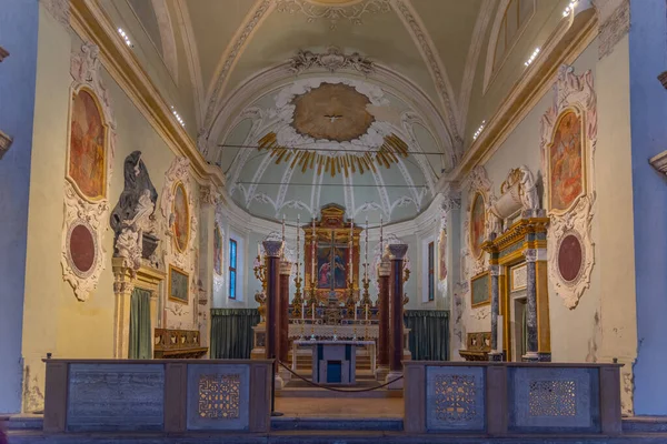 Ravenna Italien August 2021 Innenraum Der Basilica Sant Apollinare Nuovo — Stockfoto