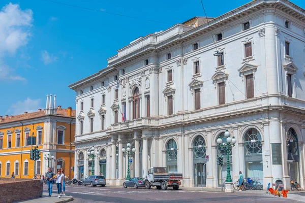 Ferrara Italia Agosto 2021 Corso Porta Reno Ciudad Italiana Ferrara — Foto de Stock