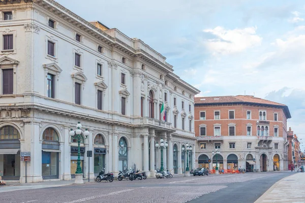 Ferrara Itália Agosto 2021 Rua Centro Comercial Cidade Italiana Ferrara — Fotografia de Stock